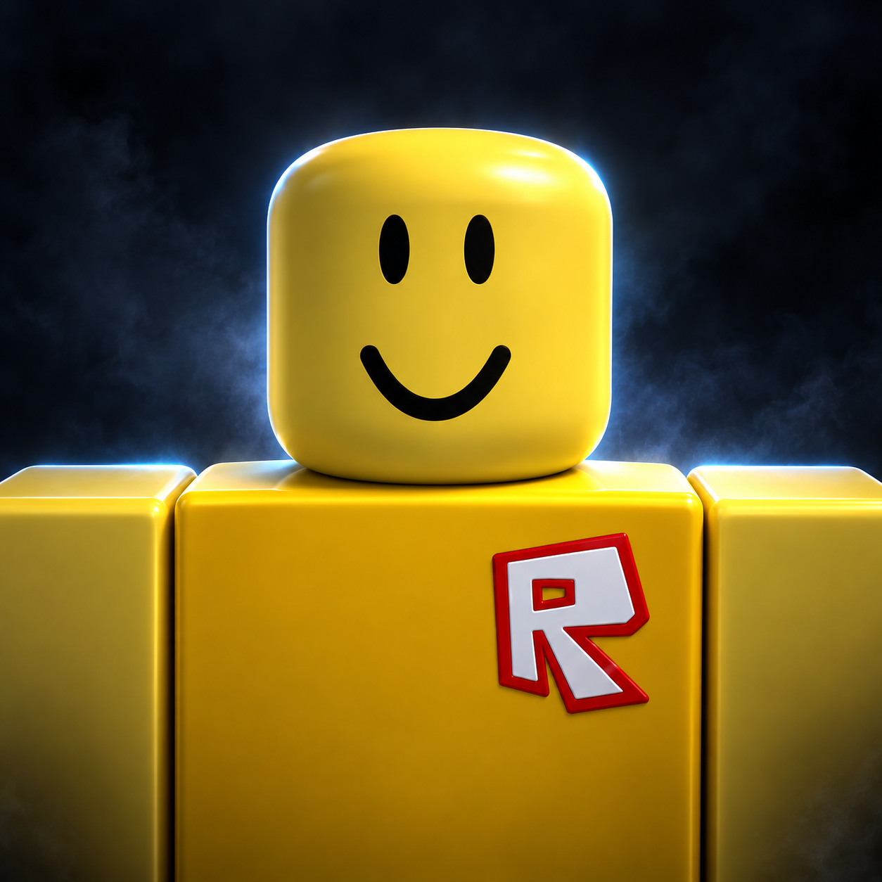 The John Doe takeover profile picture, showing the classic yellow smiling Roblox avatar.