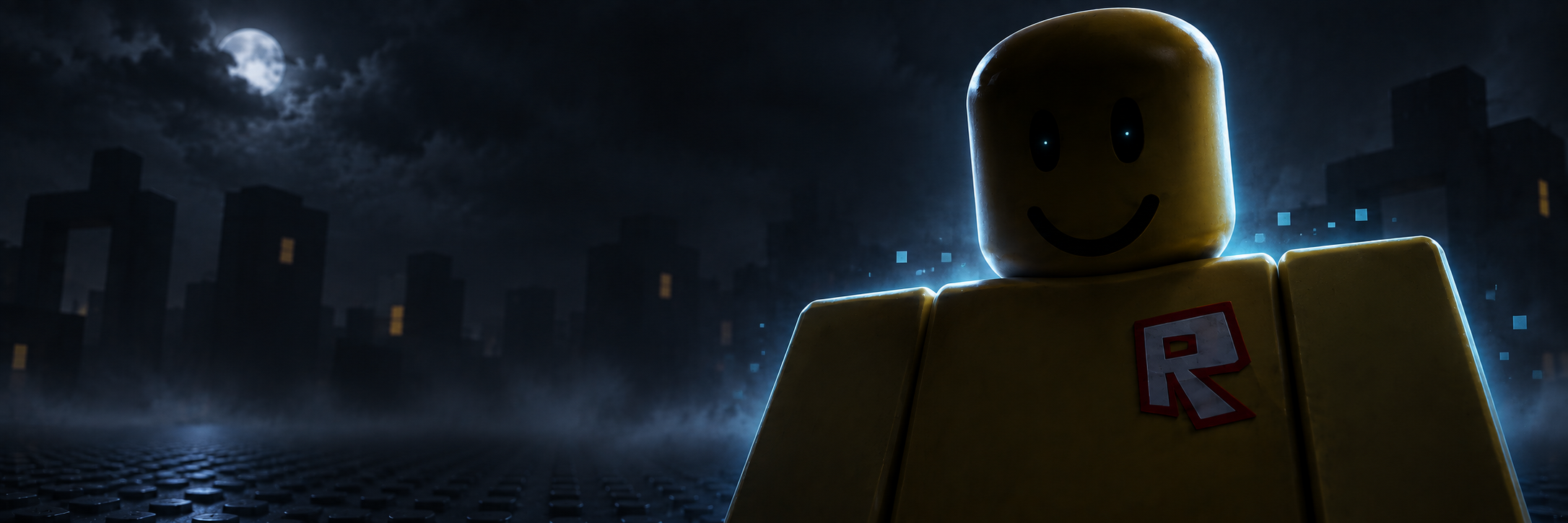 John Doe’s smiling face in shadow.